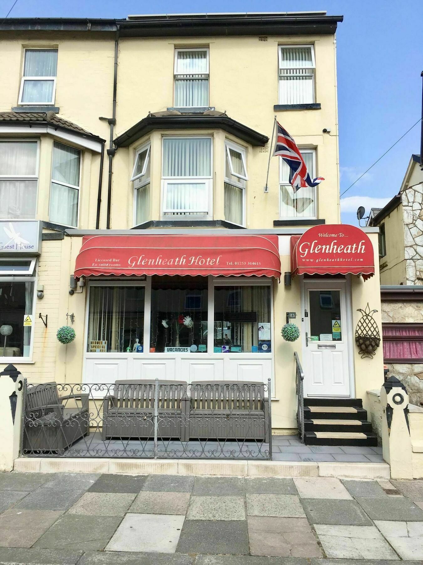 Glenheath Hotel Blackpool Exterior foto